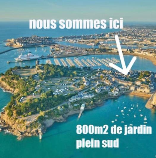 Appartement Frida - Plage 50M - Rue Gratuite Сен Мало Екстериор снимка